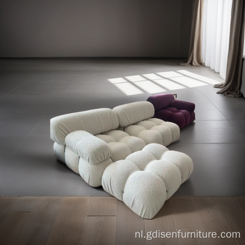 Mario Bellini Camaleonda Sofa in leer